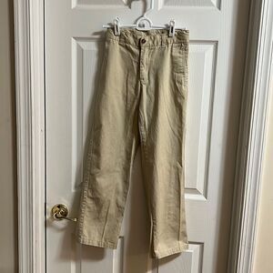 Kitestrings boys size 10 tan dress pants.
